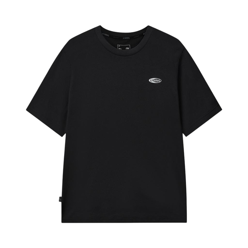 Li-Ning Sports Lifestyle Series Letter Versatile Simple Casual Short Sleeve T-Shirt Men Tops AHSW797-6