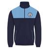 Manchester City FC Mens Crest Two Tone Tracksuit