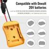Car Igniter Jump Starter for Dewalt 18V Li-ion Battery Emergency Power Kit Switch Car Emergency Booster Power Adapter