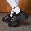 adidas Superstar Bold Rhinestone Black Silver (Women's)