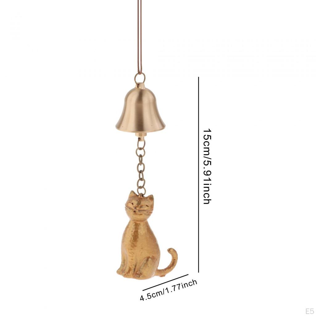 Katzen-Gedenk-Windspiel zum Aufhängen, Dekoration für Balkon und Fenster