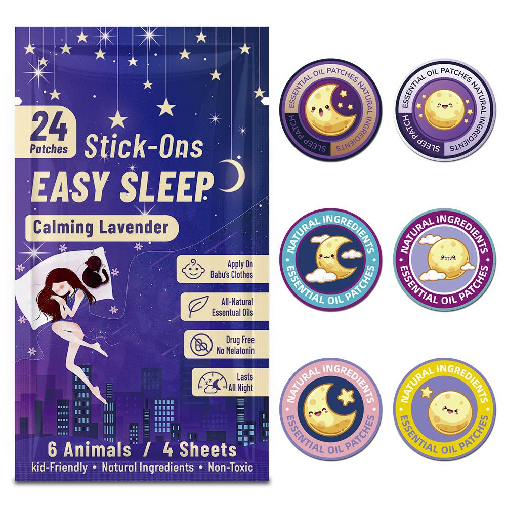 Entspannende Schlaf-Pflaster für beruhigende Aromatherapie One Size blue