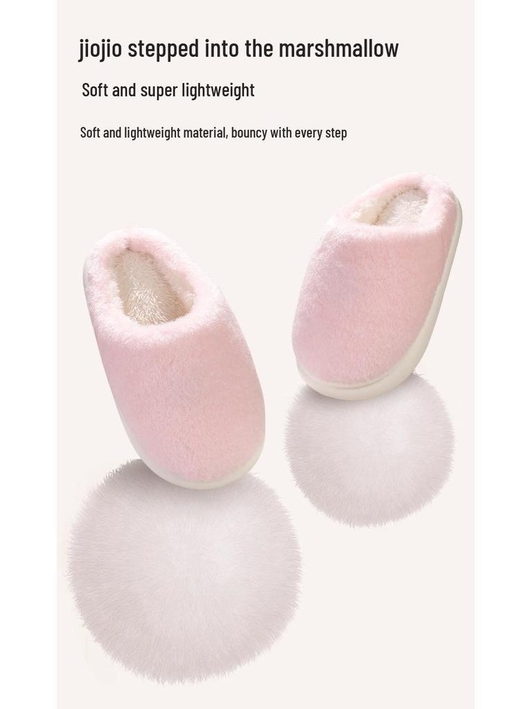 2025 Süße Cartoon-Hausschuhe für Kinder, rutschfest, aus Baumwolle - Warme Herbst-/Winter-Schuhe für Mädchen