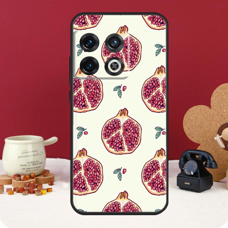 

Avocado Pear Papaya Pomegranate Cover For OnePlus 13R 13 12 12R 11 10 Pro 8T 10T OnePlus Nord 4 CE 2 3 Lite N10 N20 N30 Case OnePlus 10T
