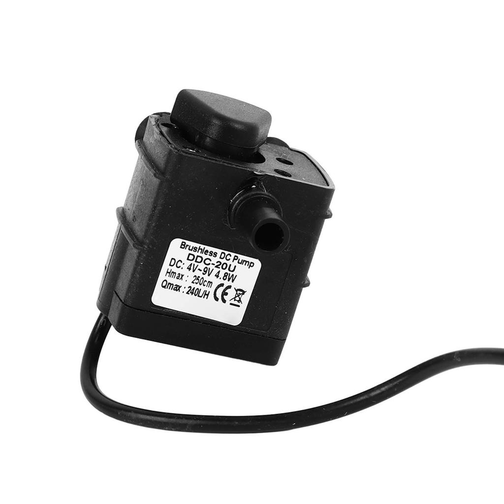 USB Water Pump Professional Efficient Quiet Safety Submersible Water Pump for Fish Tank Submersible