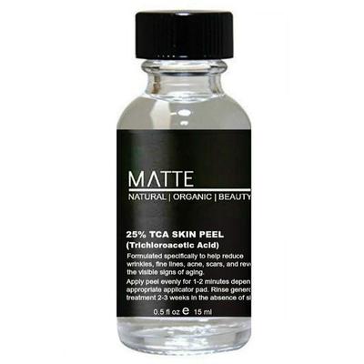 Kit peeling per la pelle con 25% TCA 15 ml Kit peeling per la pelle Matte Beauty Rimuove cicatrici, tatuaggi, rughe, linee sottili, acido
