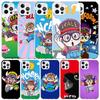 Dr Slump Arale Anime Phone Case For IPhone 16 17 Air 16E 15 14 Plus 13 Mini 12 11 Pro Max 7 8 + SE 2020 Soft TPU Back Cover 16 1