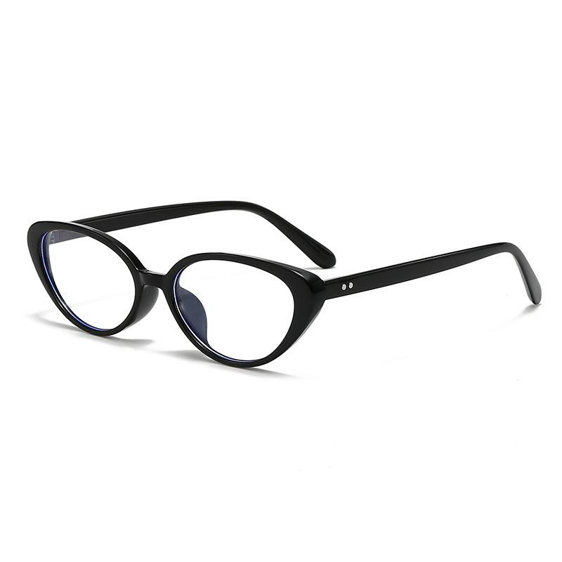 Ochelari Retro Cat-Eye 2025 Anti-Lumină Albastră, Pregătiți pentru Lentile cu Prescripție, pentru Fețe Mici și Look-uri Fără Machiaj