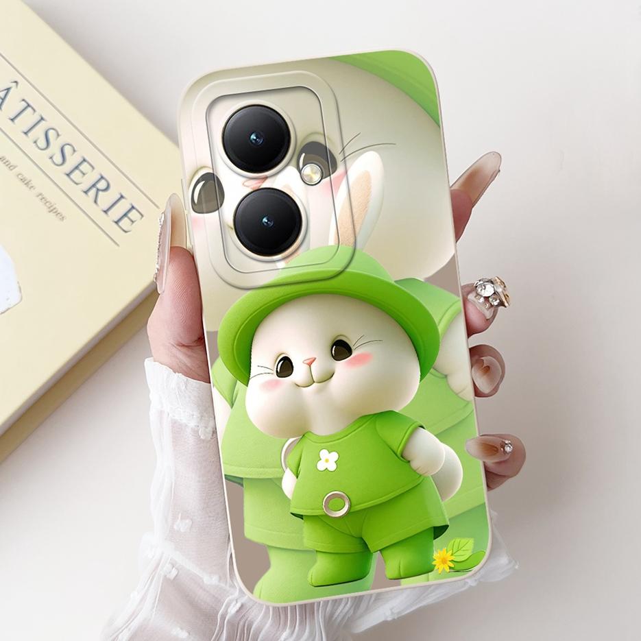 Für Xiaomi Redmi 13C 5G Hülle Luxus Blumen Cartoon Hülle Weiche TPU Matte Handyhülle Für Xiaomi Redmi 13R Redmi13C 5G Fundas Taschen