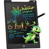 LCD Writing Tablet for Kids - STAMP - STAMP - 12 Inches - Black - One-Click Erasable