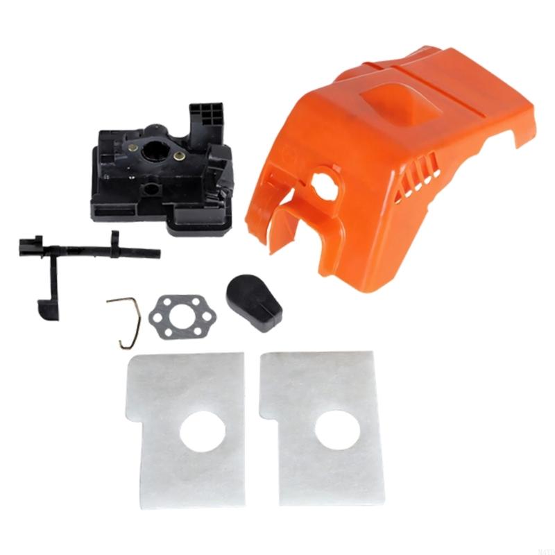 Chainsaw Accessory Set 11301404709 Air Filter Buffer And Extension Shaft For 017 018 MS170 MS180 Smooth Operation M4YD