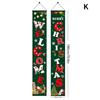 180x30cm Merry Christmas Couplet On Door Banners Party Decorative Porch Flag Oxford Cloth for Home Porch Outdoor Xmas Hanging Ornaments Supplies