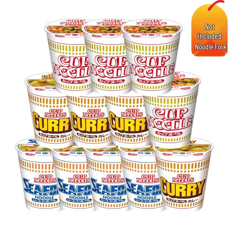 Nissin Cup Noodles Japanese Flavor Assortment
