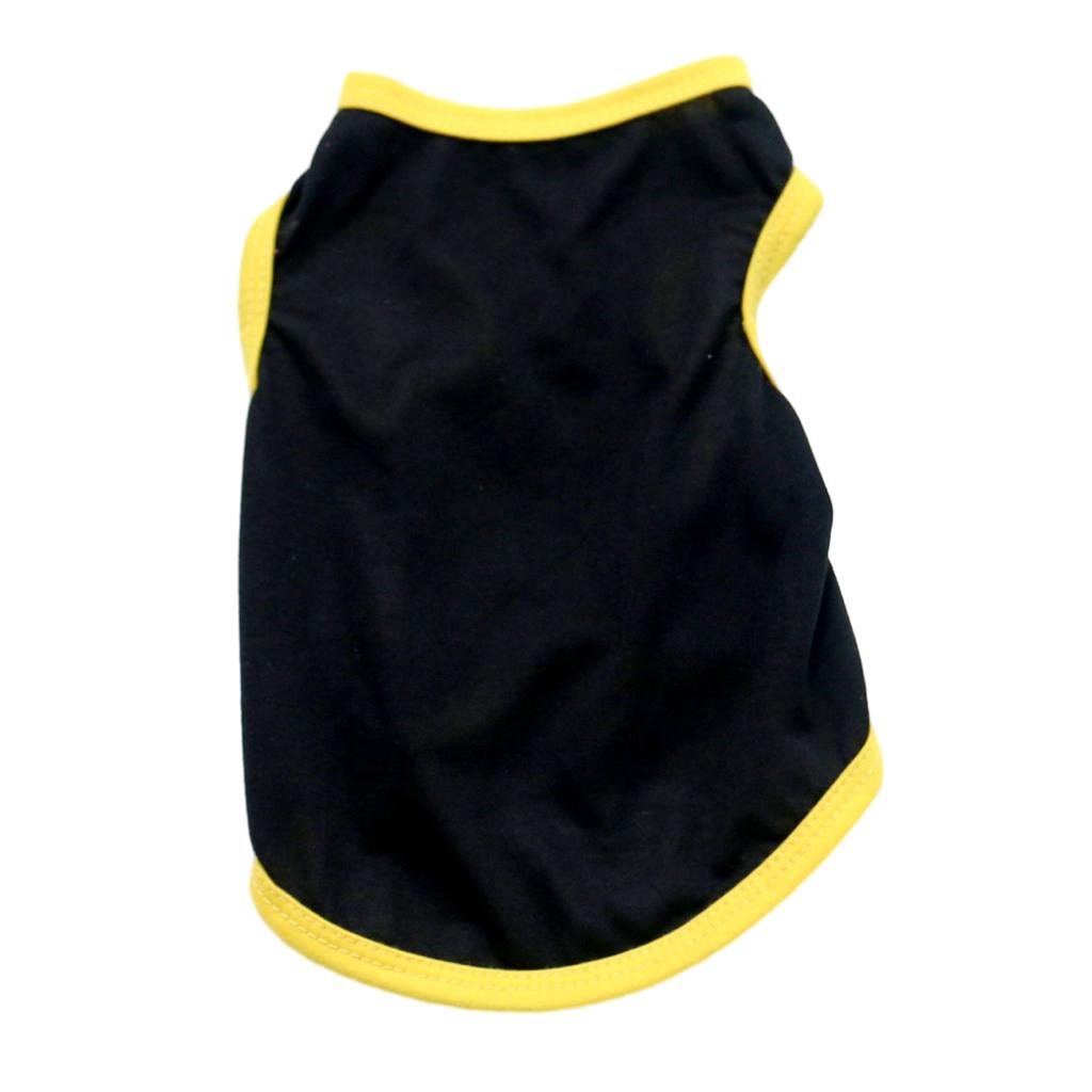 Dog Vest Summer Tank Top Funny T-shirt for Small Dogs Pet Vest with Letter Printing Thin Clothing for Outdoor Activities