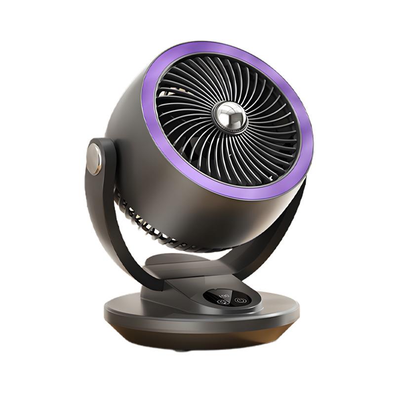 

Desktop Air Circulation Fan Touch Small Fan Digital Wall Mounted Fan Dormitory Desktop Fan