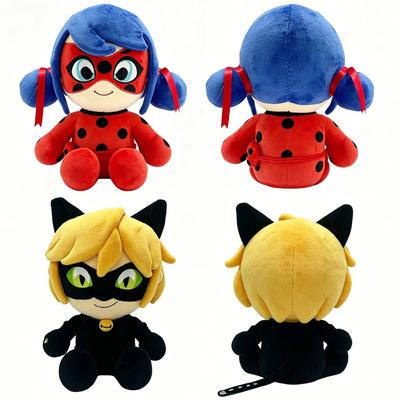 New Miraculous Ladybug Ladybug Girl Anime Game Second Creation Peripheral Plush Toys