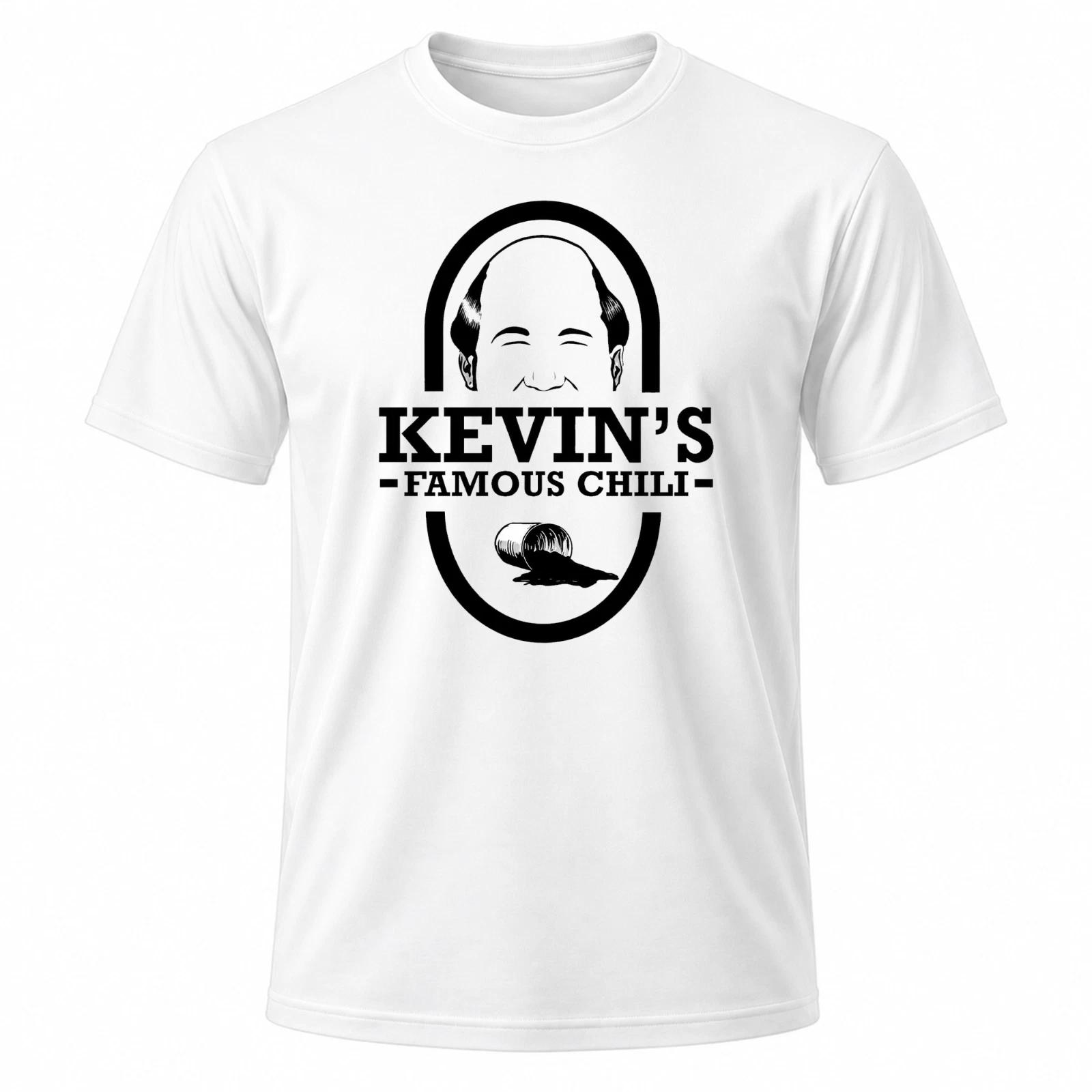 Kevin s Famous Chili The Office Men s White Graphic T Shirt Freeships XXL