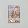 Cute Fluffy Hamster Cartoon Animal Stickers for DIY Journals & Diaries