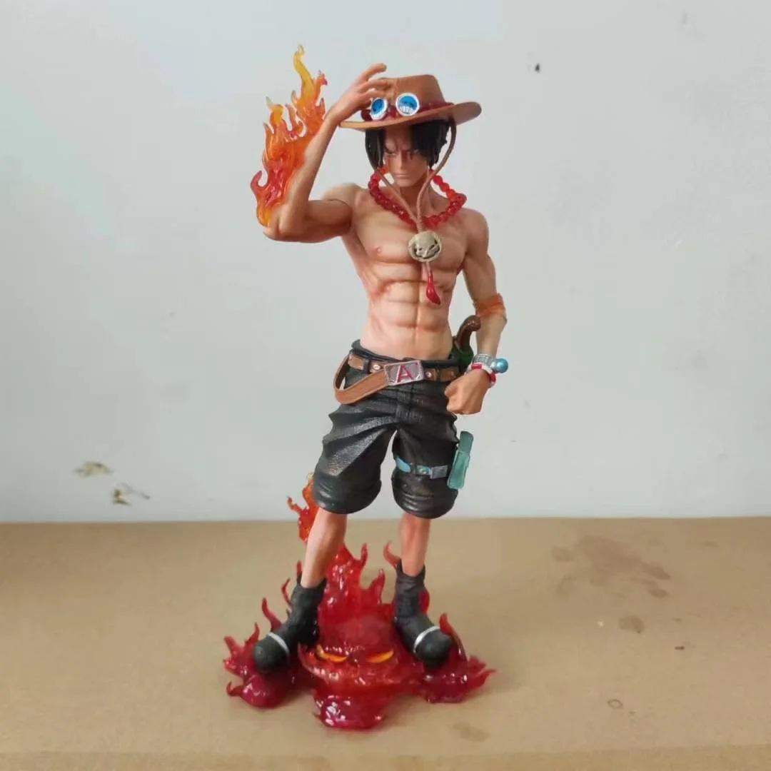 ONE PIECE Burning Fruit, Fire Fist, Ace, Burning Flame, Standing Position, Premium Edition, Ornament, Boxed Figure