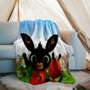 Bing printed throw blanket—soft,warm;versatile blanket for all seasons—perfect as &air-conditioning throw,nap blanket