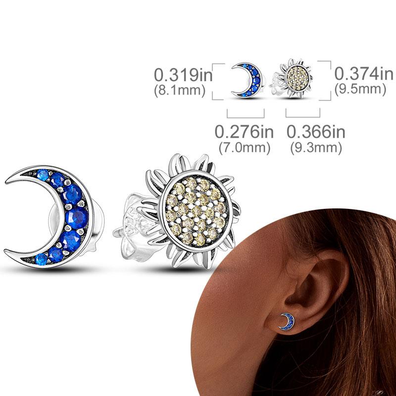 

Серьги из серебра 925 пробы для женщин Гипоаллергенные Кольца Оригинальные Серьги Свадьба Помолвка День Рождения Тонкие Ювелирные Изделия Подарок