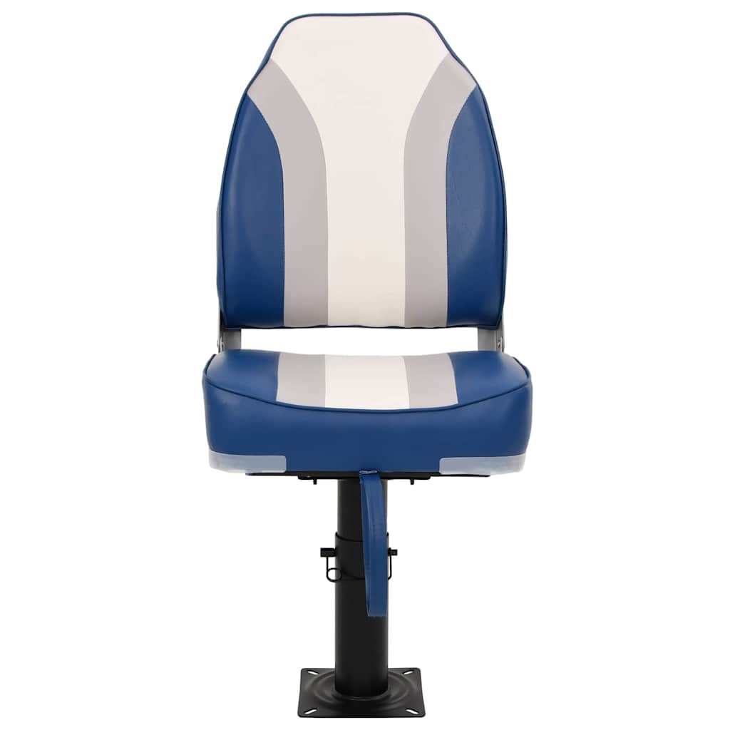 2 Piece Height Adjustable 360 degrees Rotating Boat Seats with Pedestal