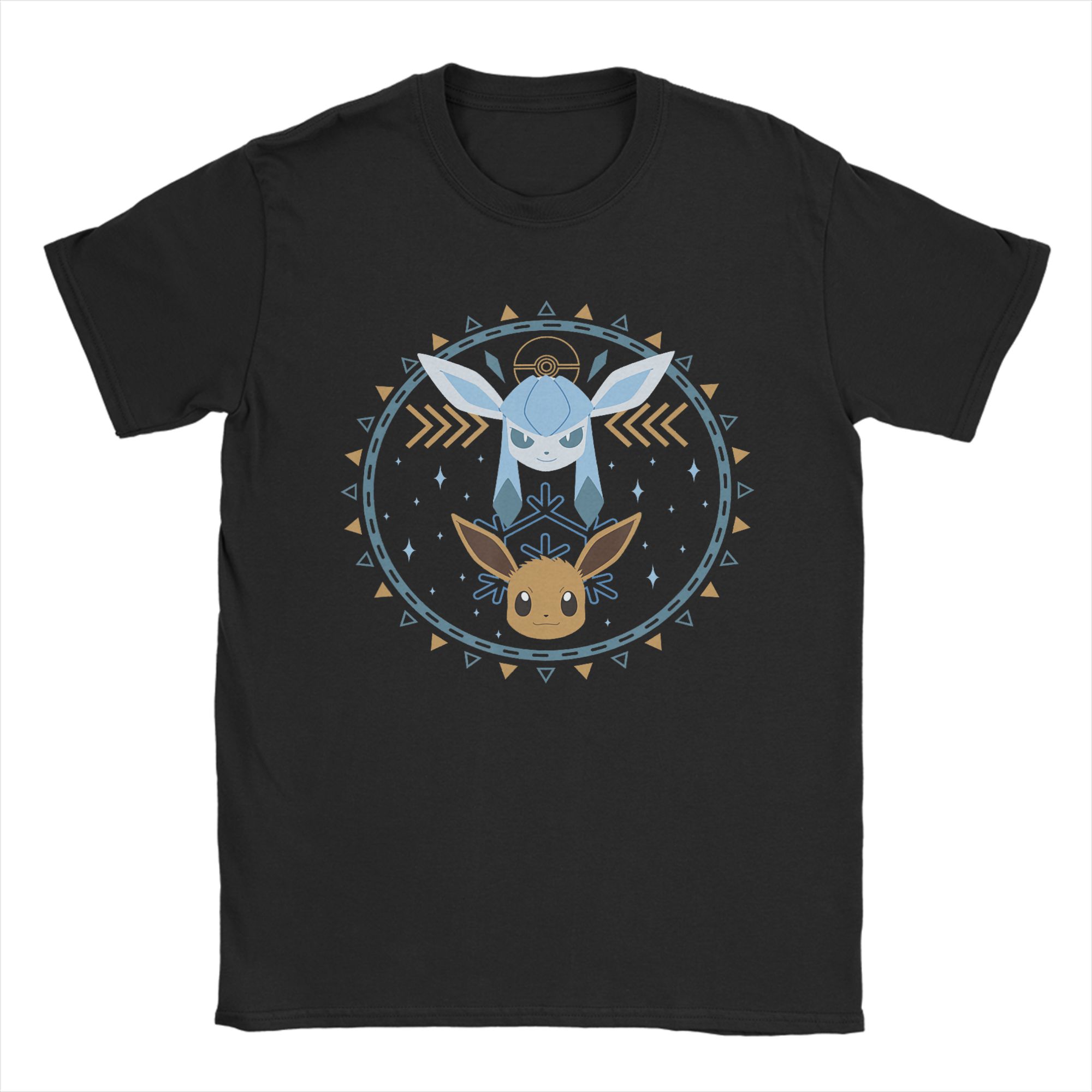 

Streetwear T Shirt Summer Pokemon Eevee Sleeping On Leaves Generation Novelty T-Shirts Cotton Tshirt Print Short Sleeve Tees 2XL