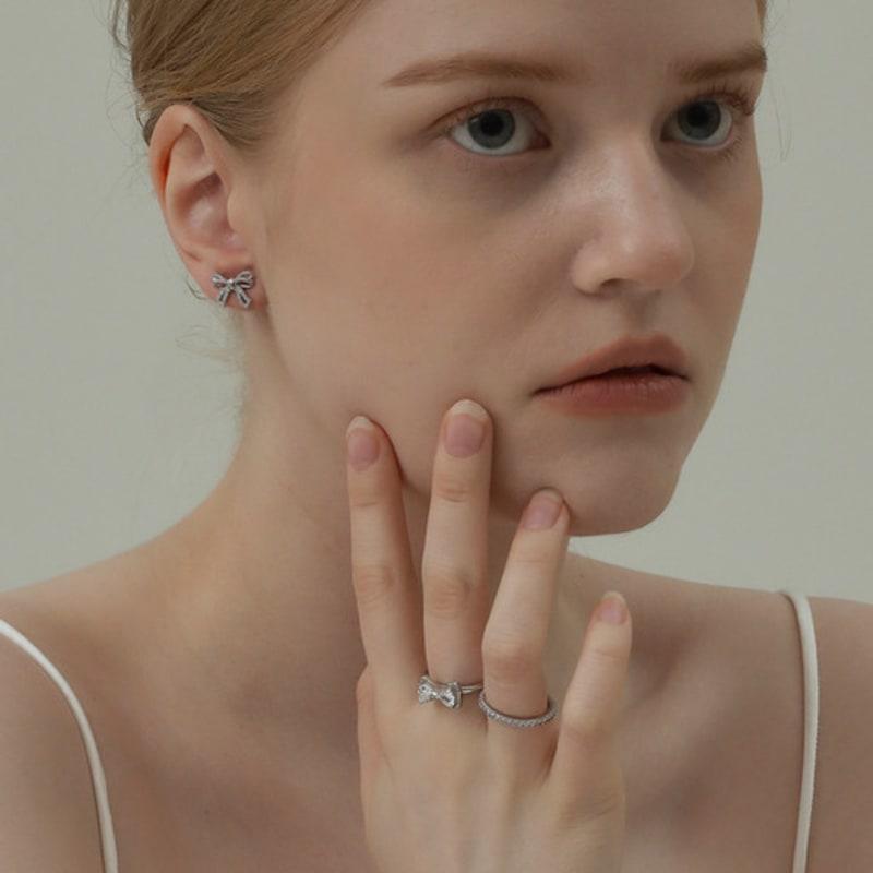 TORTOISE [Silver925] Hue Bow Ring