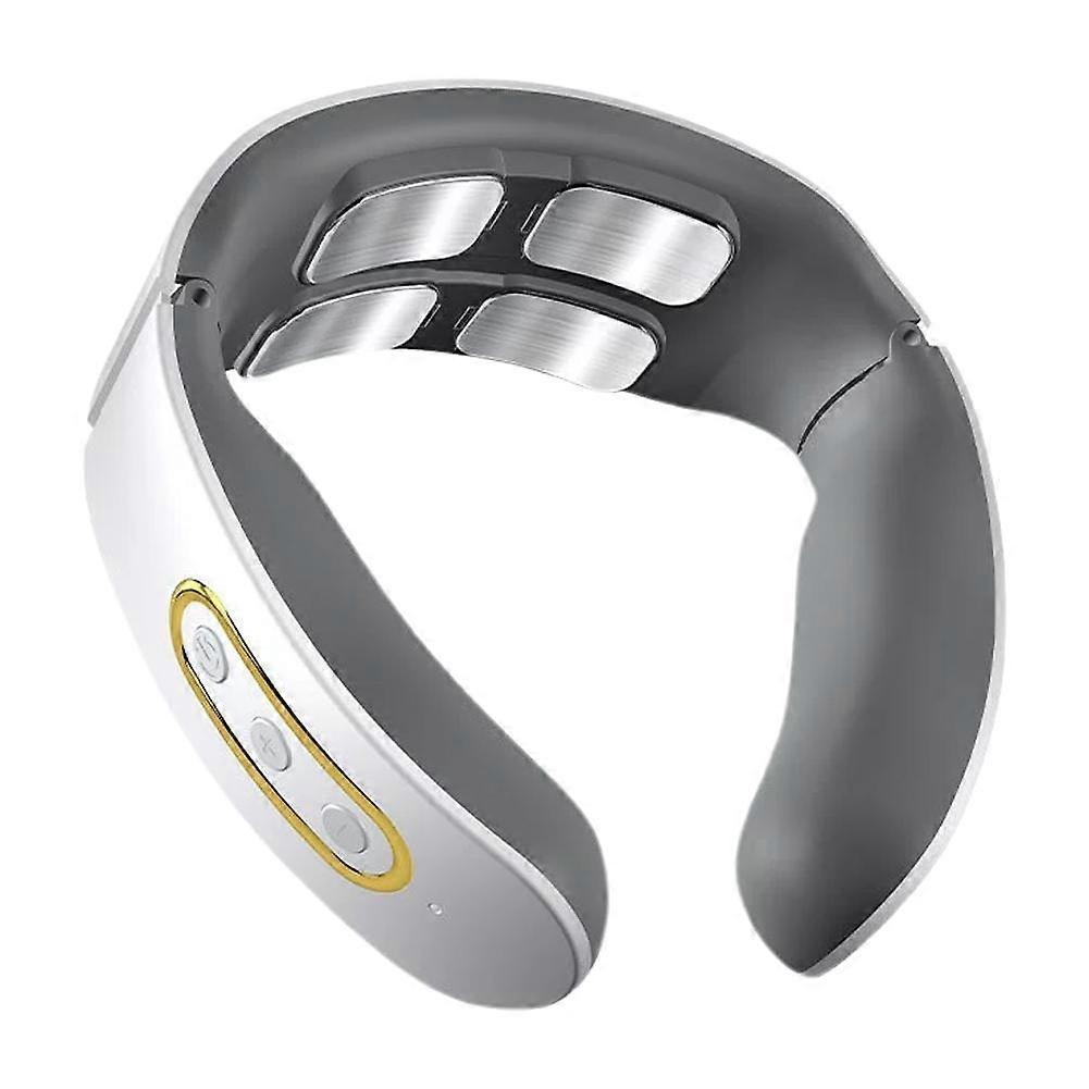 Portable Neck Massager with Heat 6 Modes Rechargeable for Shoulder Relief