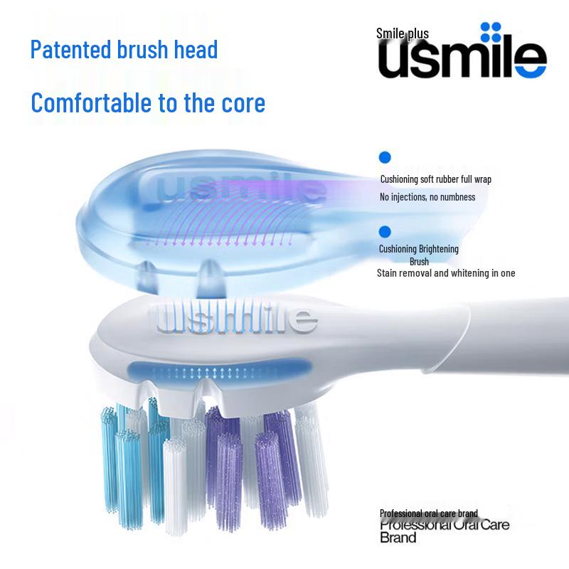 Smile Plus U-Smile Electric Toothbrush Y20: Unisex Couple Model with Smart Screen & Voice Features in Gift Box Set