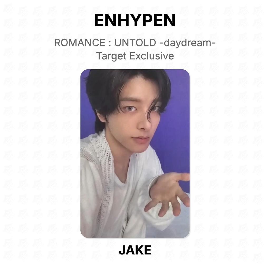 ENHYPEN ROMANCE : UNTOLD -daydream- Target Exclusive Official Photocard