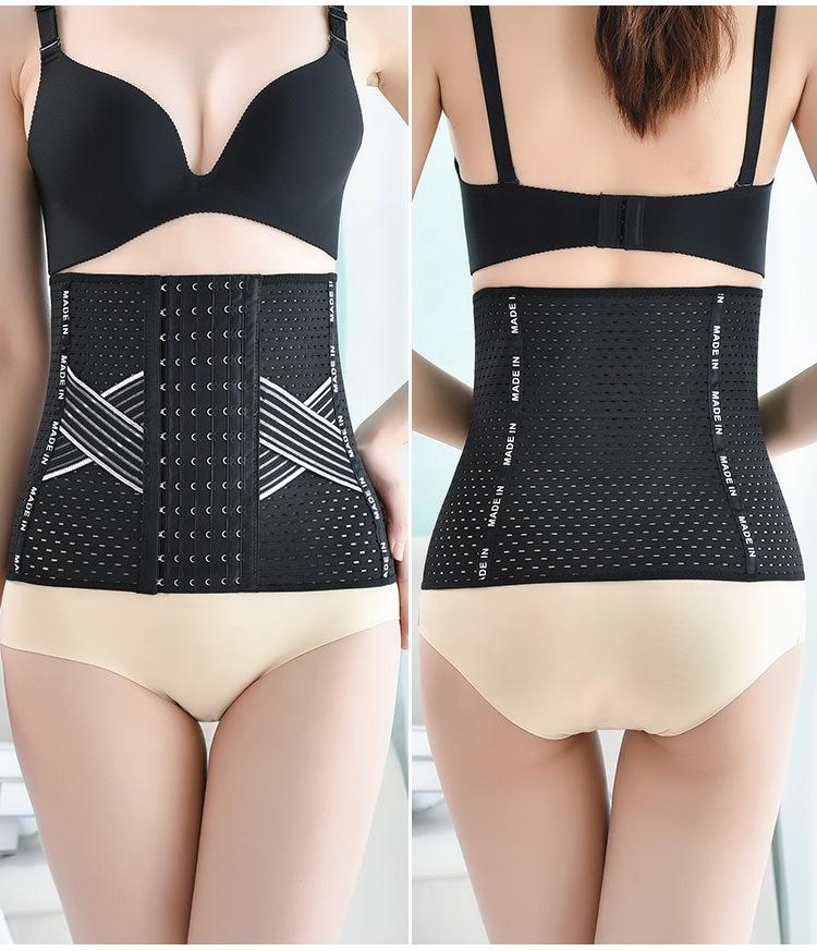 Women Adjustable Body Shaper Slimming Waist Train Corset Waist Trimmer Girdle Waist Trainers Corset Cincher