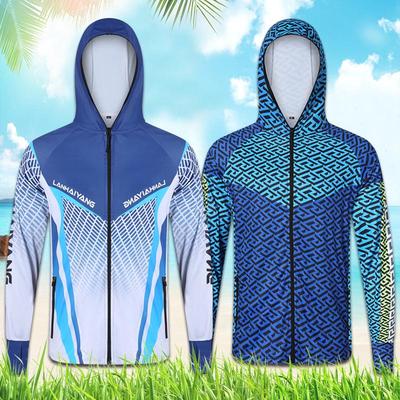 Summer Fishing Sun Protection Hoodie: Moisture-Wicking, UV-Resistant, Breathable