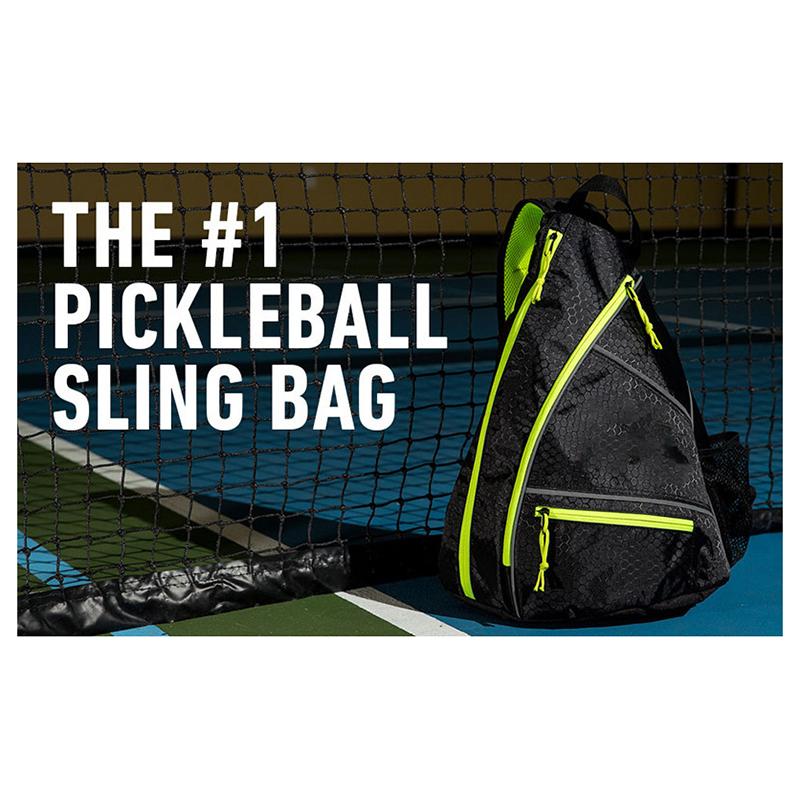 Pickleball Bag Men'S & Women'S Backpack Adjustable Sling Bag With Fence Hook/Upgraded Capacity/Safety Pocket/Water Bottle Holder