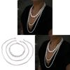 Punk Style Artificial Pearl Choker Necklace For Women With Alloy Pendant Spring