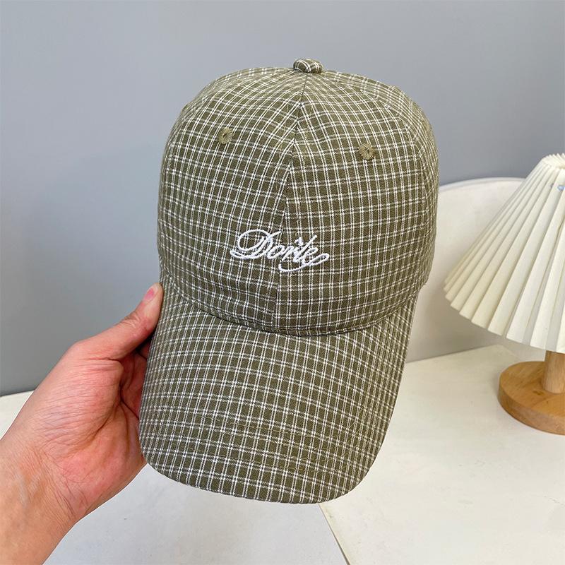 

Embroidery letter baseball cap children spring and summer outdoor sun protection visor fashionable versatile face small cap men