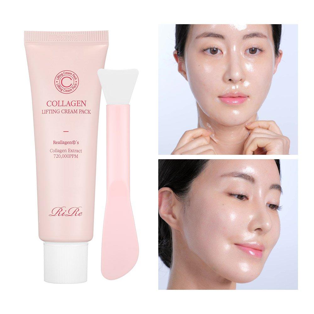 RIRE Elasticity Glow Collagen Lifting Cream Pack 50g + spatula provided
