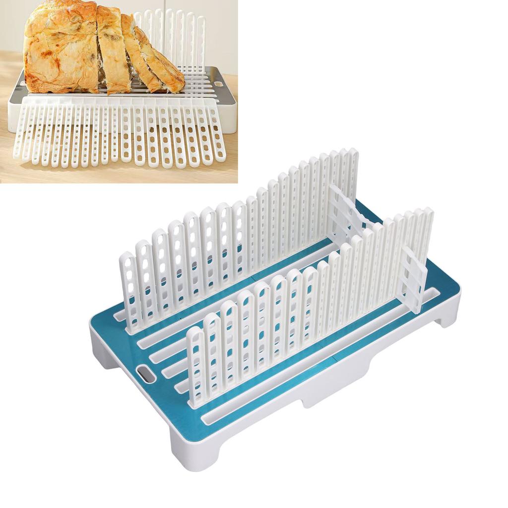 Bread Slicing   Folding   Width Bread Loaf Compact Cutting   with Crumb Tray White