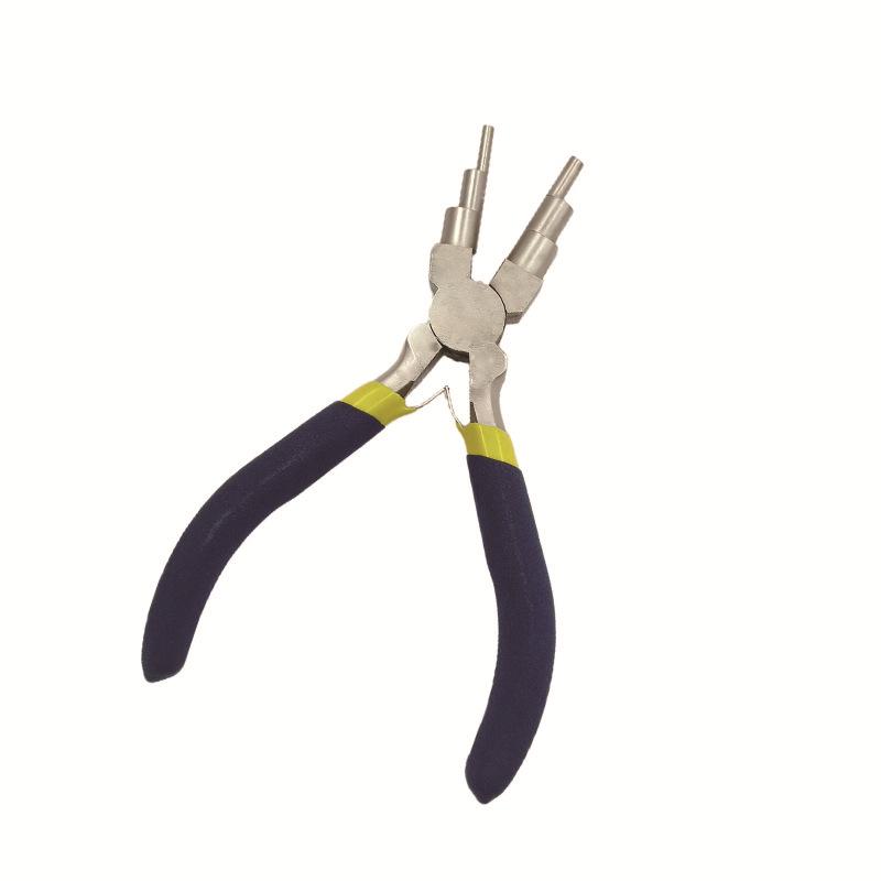 Rust-Proof 6-in-1 Round Nose Jewelry Pliers