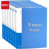 A4 Loose-Leaf Document Holders, 10-Pack