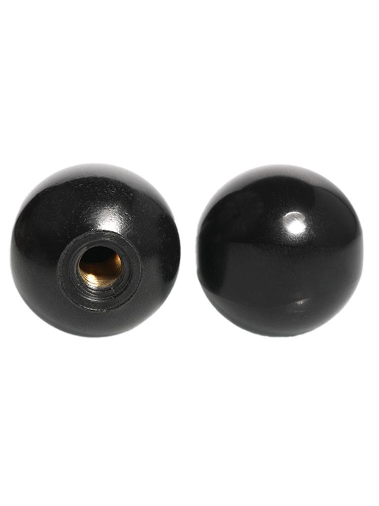 Bakelite Handle Plastic Round Ball Lever with Red Copper Core and Black Iron Core, M4-M16