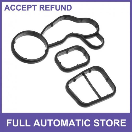 

SINGLE Set 11428591460 Oil Cooler Gasket Black for Mini Cooper 2014-2017