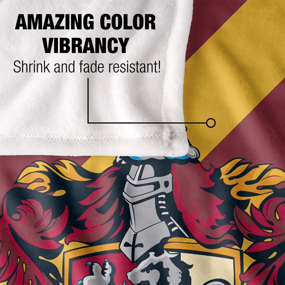 Harry Potter Gryffindor Striped Blanket