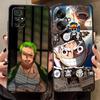 One Piece Sit In Roroonoa Zoro Case for Xiaomi Redmi 9 12C A3 14C K40 K80 Pro A5 13C A1 A2 Plus 10 A4 Black Soft Phone Cover