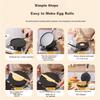 Baijie Egg Roll Maker, Pancake Mold, Baking Tool, Crispy Pastry Pan, Double-Sided Griddle, Pancake Maker, 17cm