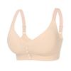 Super Size Women Fashion New Front Button Bra Adjustable Shoulder Large Cup Underwear