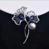 Korean Floral Women's Brooch - Elegant Luxury Design, Popular Cross-border Fashion.