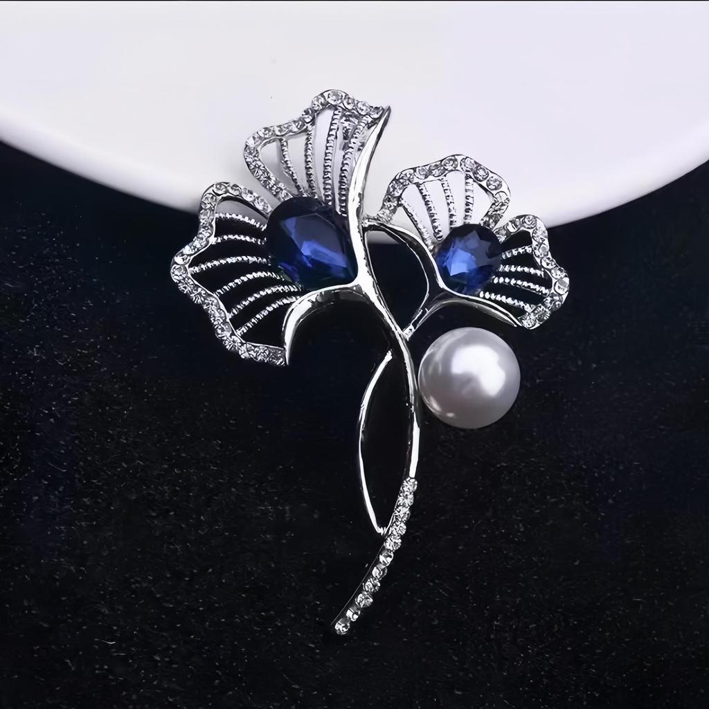 Korean Floral Women's Brooch - Elegant Luxury Design, Popular Cross-border Fashion.