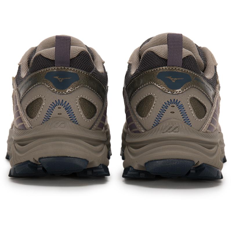 Mizuno Racer Trail Comfortable Versatile Shock Absorbing Breathable Lightweight Running Shoes Unisex Sneakers Gray D1GH2238-14