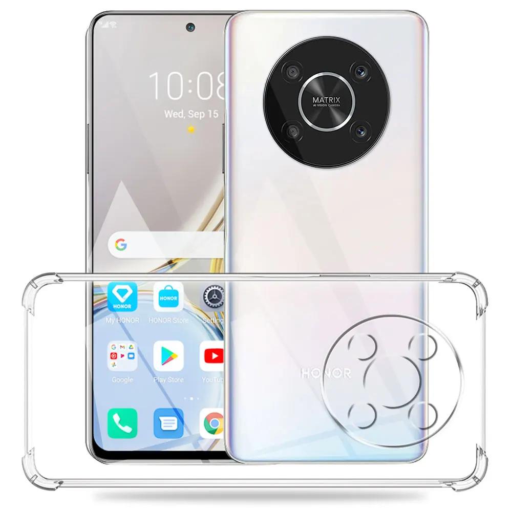 For Huawei Honor X9 5G Case Silicone Soft Shockproof Back Cover For Honor X9 4G Clear Phone Case For HonorX9 4G 5G Funda Coque